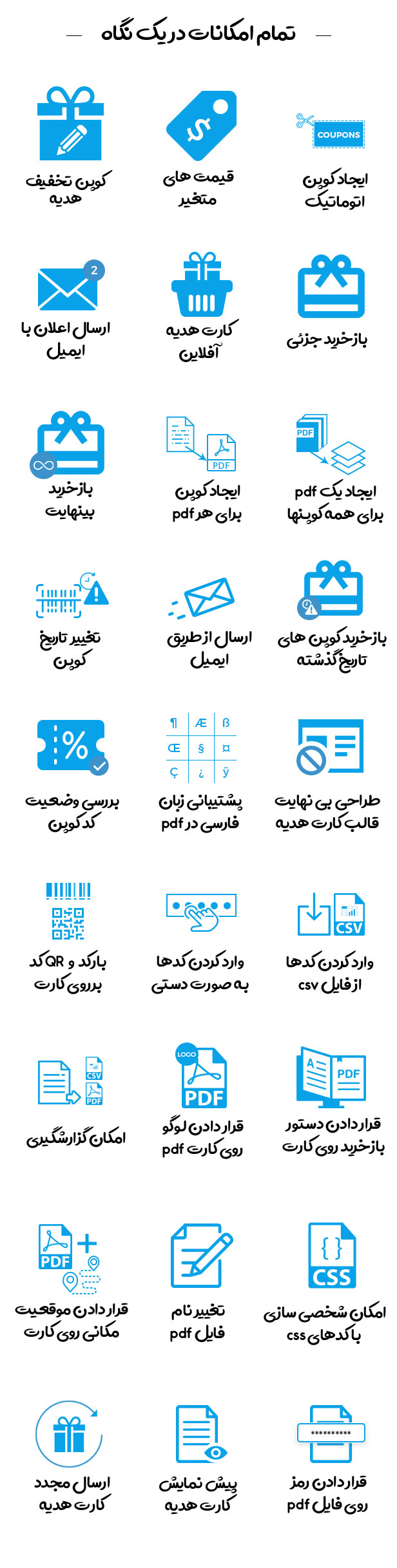 افزونه کارت هدیه